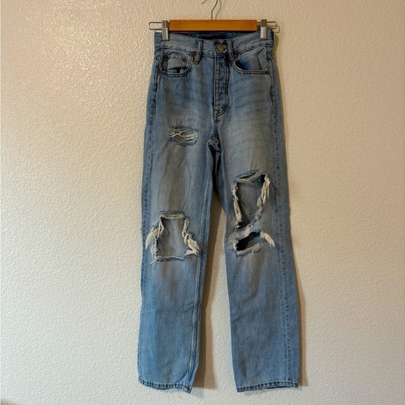 Aeropostale 90s Baggy Distressed Jeans - Picture 1 of 5